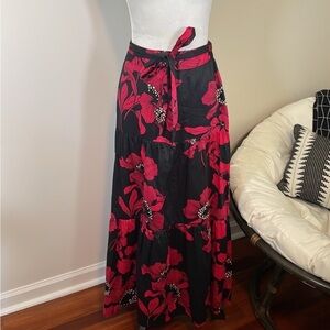 Who What Wear flamenco inspired maxi skirt